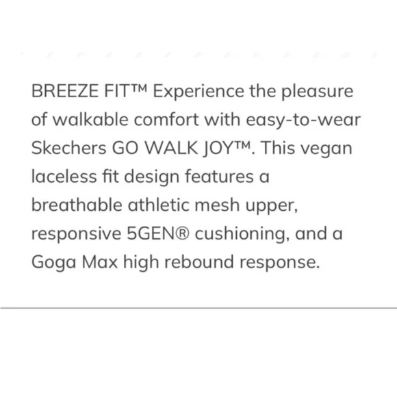 Skechers Women's Go Walk 5 Joy Black Slip-ons 15600W Size 9 Wide New W/O Box - Picture 11 of 12